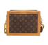 Trunk 25, &pound;1,400, Handbags, Brown, Canvas, Back view